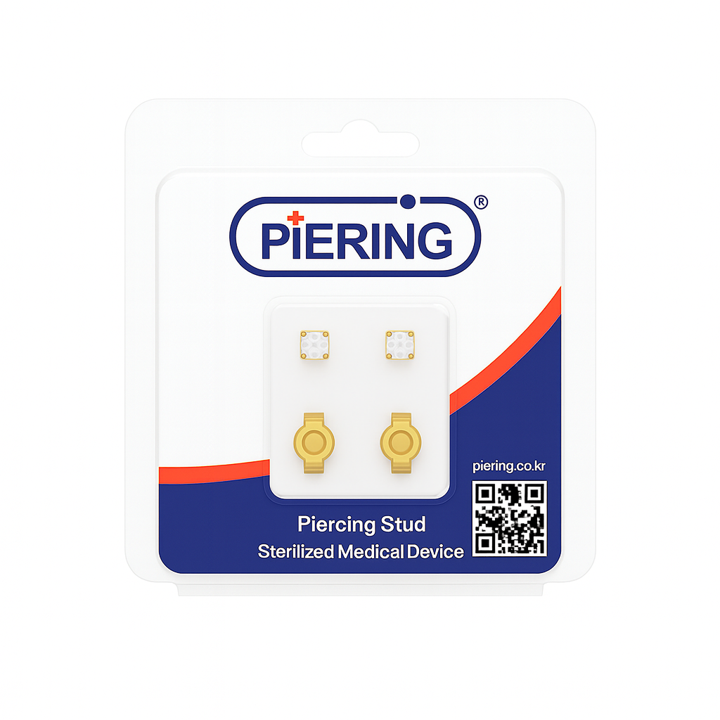 GCMP - 4mm Diamond Set Gold - 6 pack