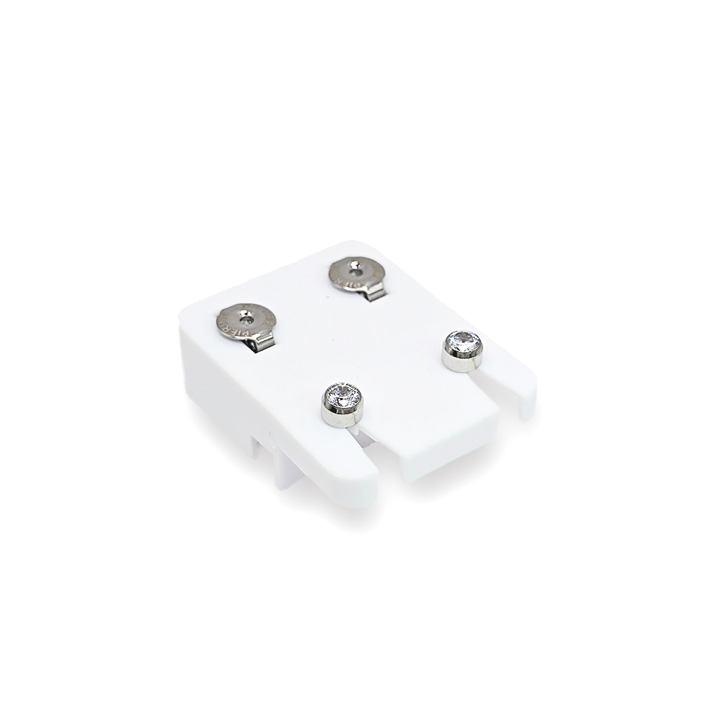 SCM - 4mm Bezel Set S. Steel - 6 pack