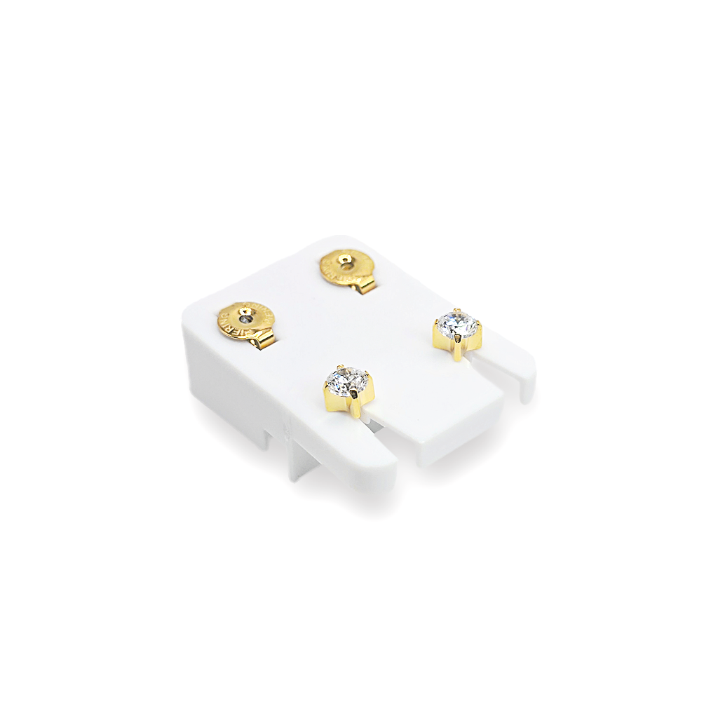 GCLP - 5mm Diamond Set Gold - 6 pack